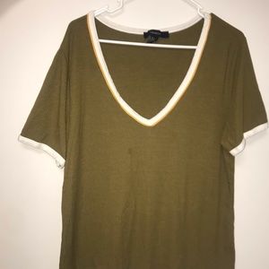 Green forever 21 top